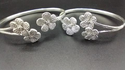 Daisy's 925 sterling silver bangles